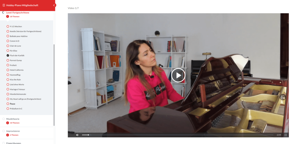 Klavierunterricht mit Hobby-Piano - sl3