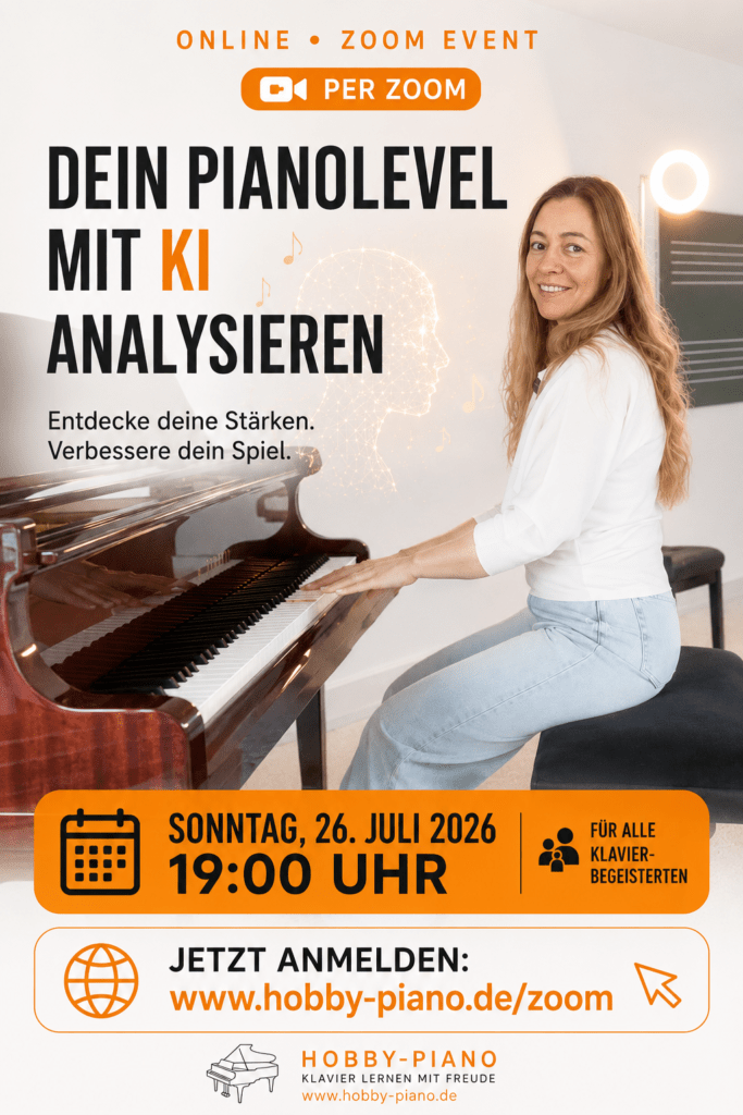 Klavierunterricht mit Hobby-Piano - Webinar Zoom